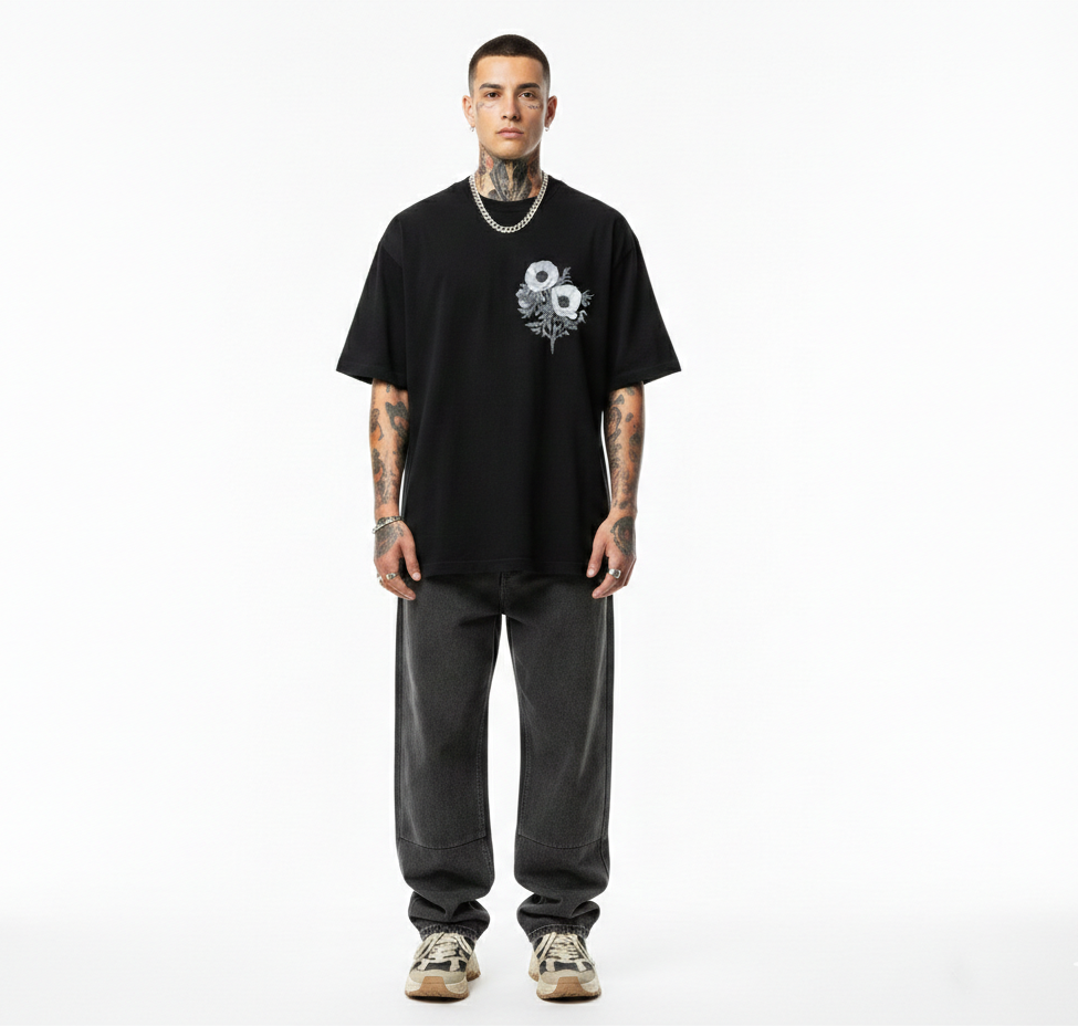 The "Amethyst Viper" Tee (White)