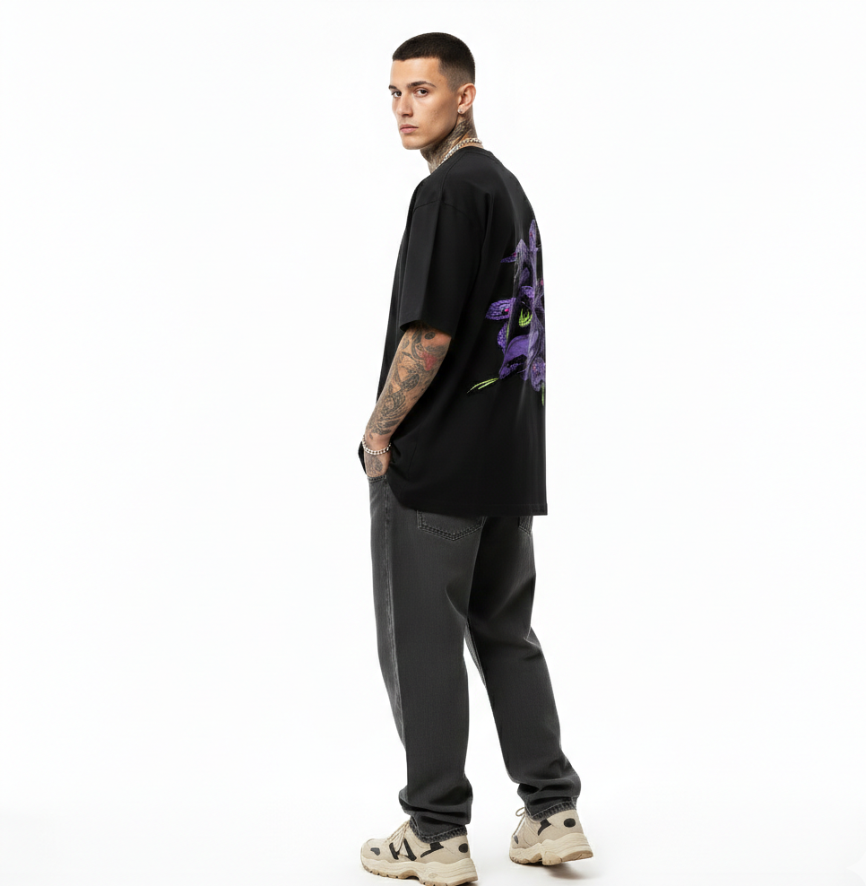 The "Purple Hydra" Oversized Tee