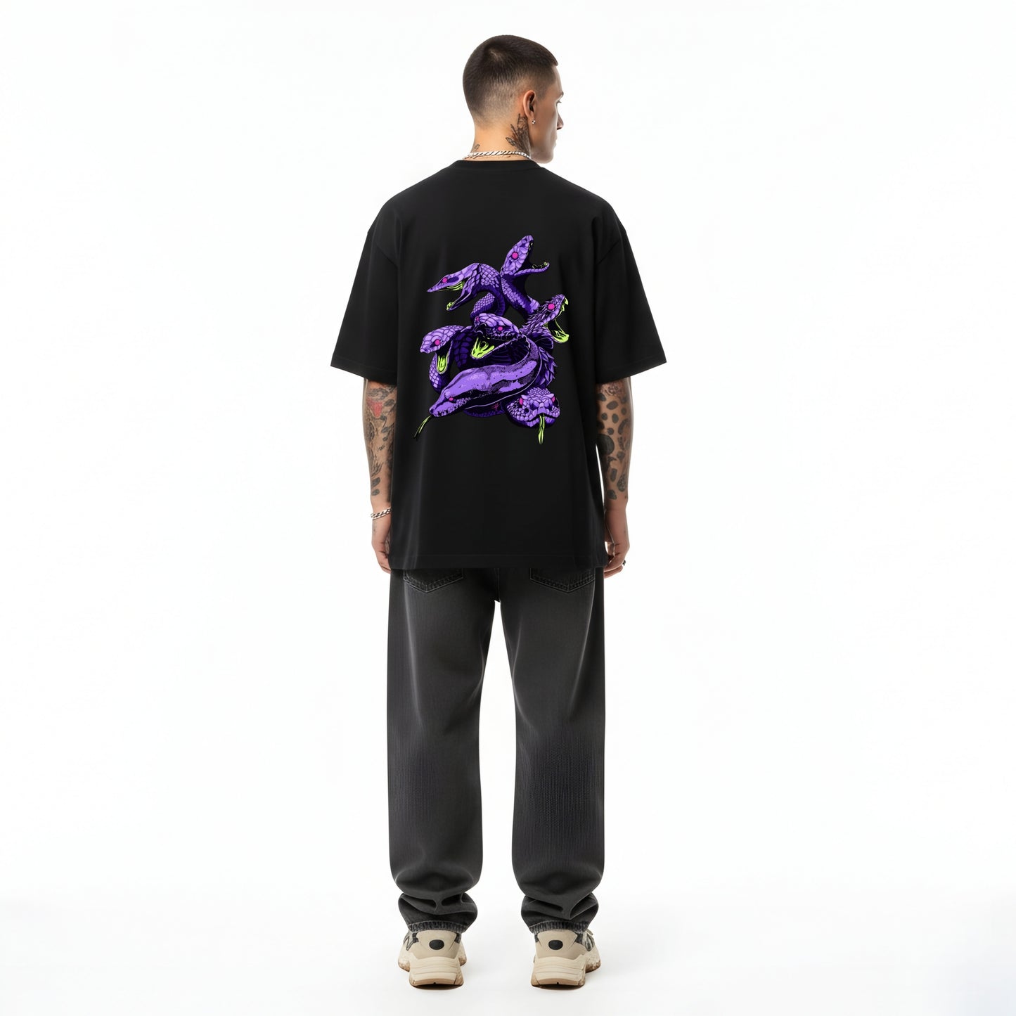 The "Purple Hydra" Oversized Tee