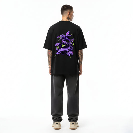 The "Purple Hydra" Oversized Tee