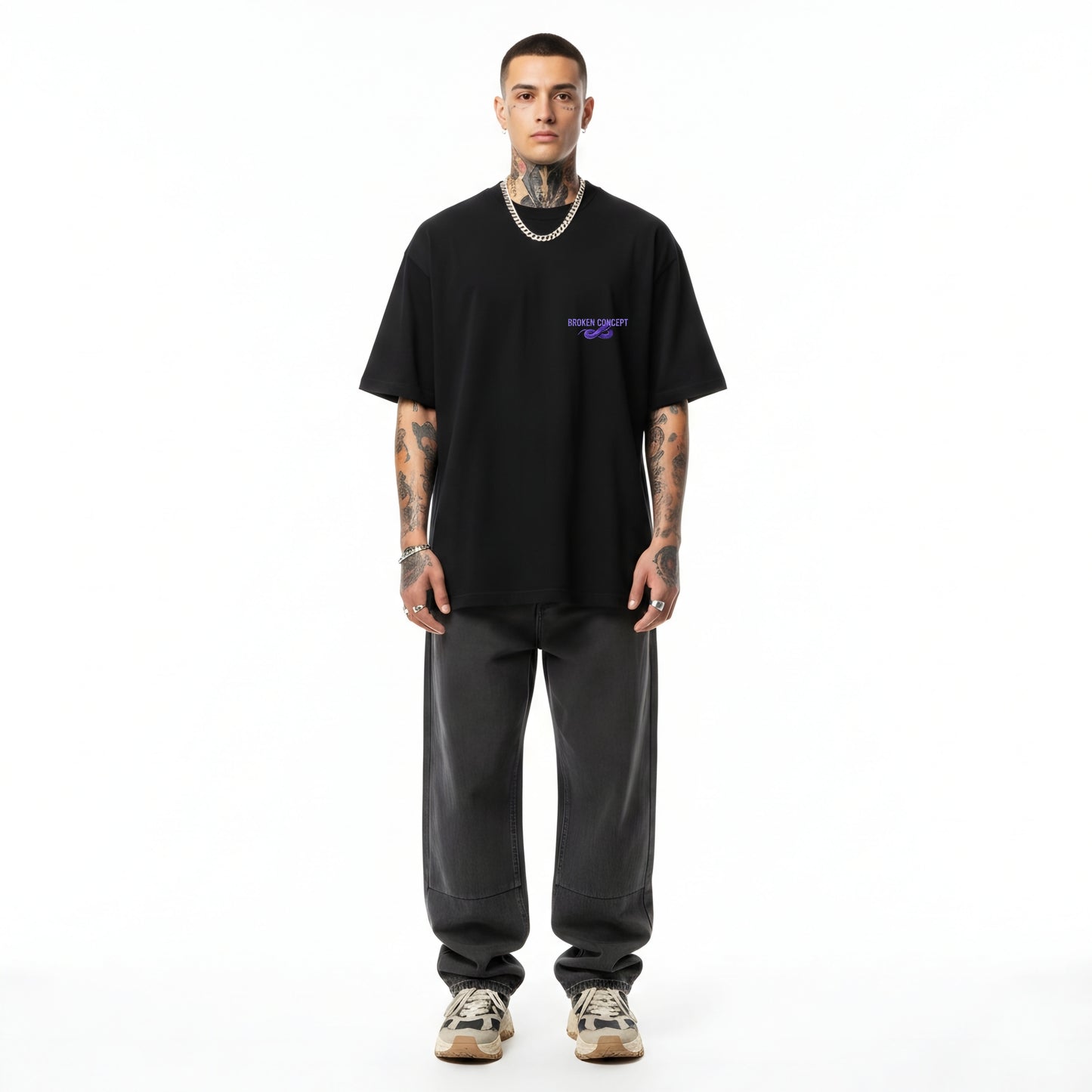 The "Purple Hydra" Oversized Tee