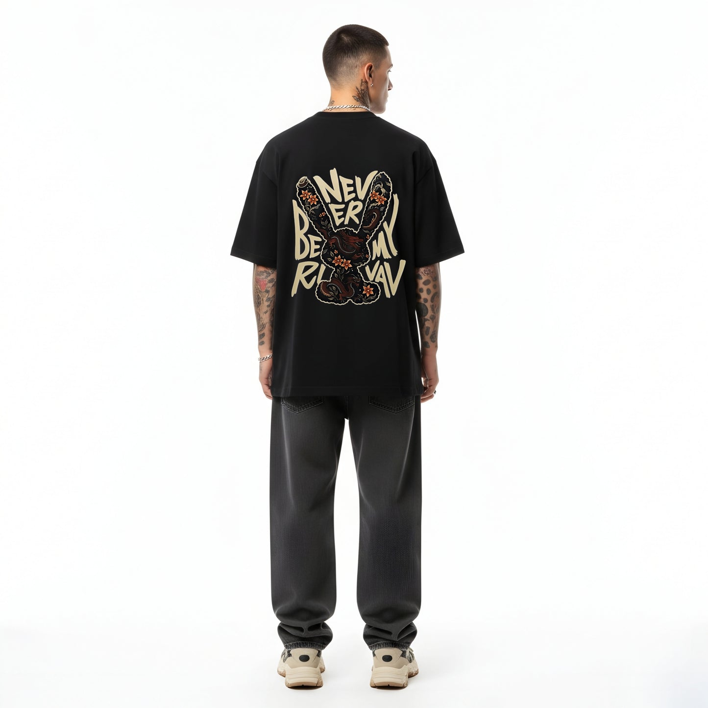 Never be my rival oversized Tee
