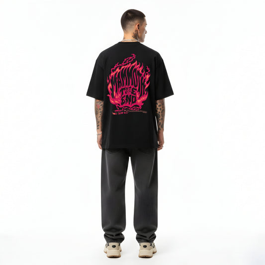 Hellfire Riff oversized tee