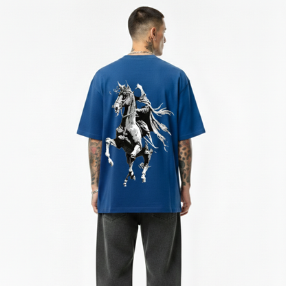 The "Shadow Rider" Oversized Tee