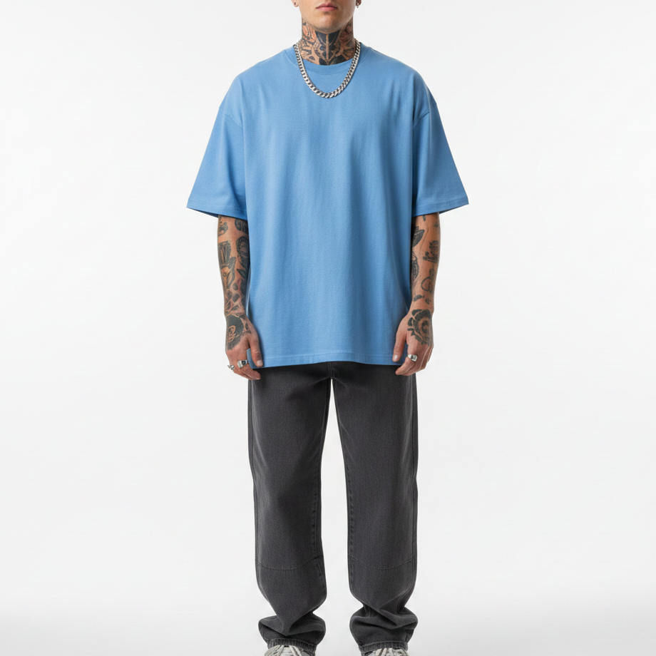 CLASSIC SOLID OVERSIZED TEE