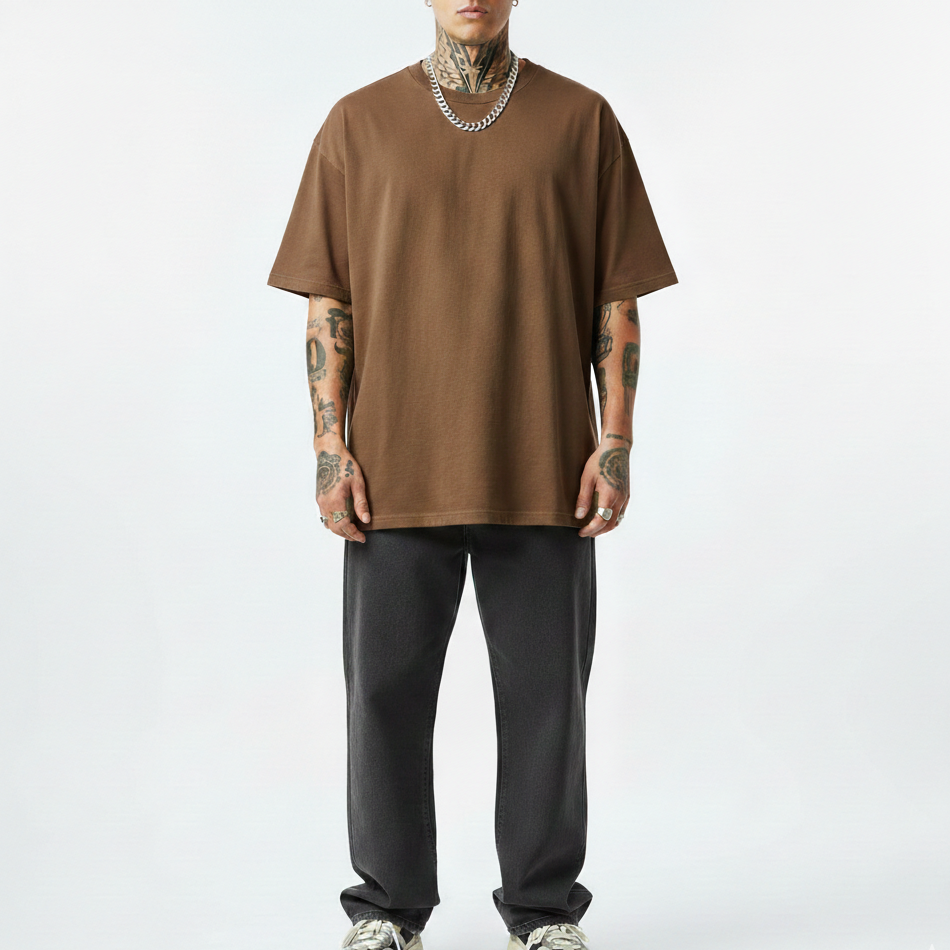CLASSIC SOLID OVERSIZED TEE