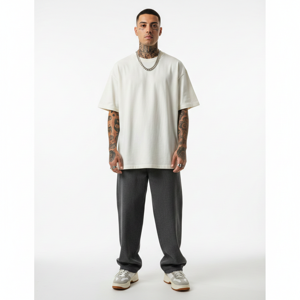 CLASSIC SOLID OVERSIZED TEE